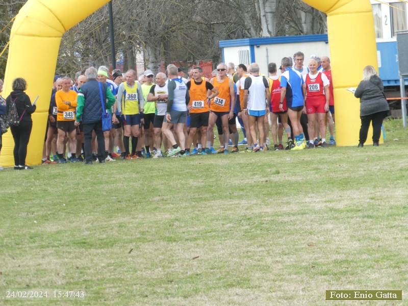 Mezzano: Cross Provinciale UISP 2024 - prova 2 di 6 - 24 febbraio 2024